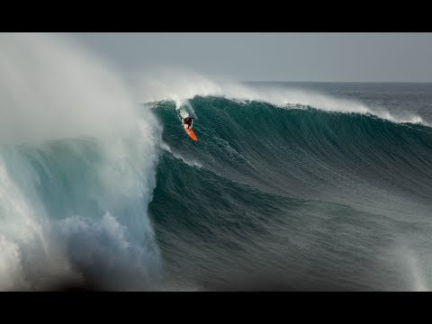 Big wave world tour wipeout surfing Nazare | Think Bigger : Ep.1