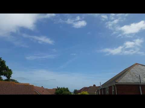 16th June 2017 time lapse sky. Sunrise. Chem full sky