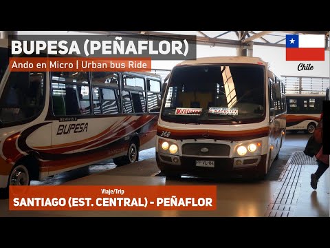 Viaje BUPESA PEÑAFLOR, Estación Central - Peñaflor en bus INRECAR GEMINIS | Ando en Micro