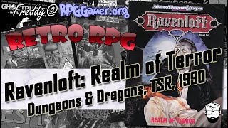 Ravenloft Realm of Terror (TSR, 1990) | Flick Through the Gothic Horror D&D Setting | Retro RPG