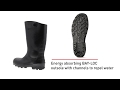 Dunlop® Chesapeake® 14˝ Steel Toe PVC Boot with Cleated Outsole