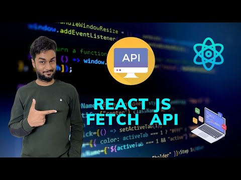 Reactjs fetching data with the useeffect hook and fetch api | Видео