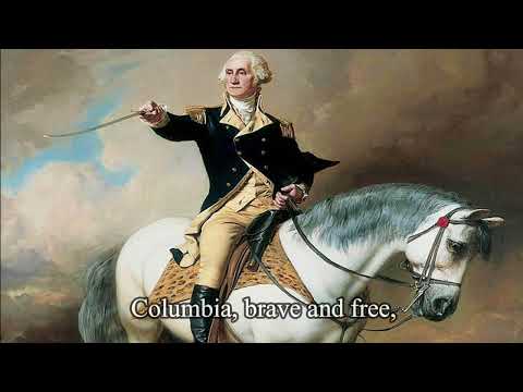 "Rise Columbia" - Old American Patriotic Song [LYRICS]