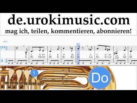 Tubaunterricht Harry Potter - Hedwig's Theme Noten Lernen um-i995