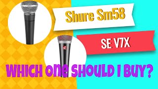 Video thumbnail for Shure SM58 vs the SE Electronics V7X - a Head to Head Comparison by Ian Craig Audio,Video, Reviews & Tips
