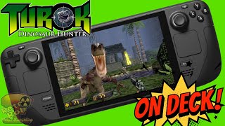 Playing Turok: Dinosaur Hunter N64 Remastered on Steam Deck