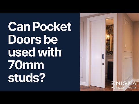 Thumbnail of video for: Can pocket doors be used within 70mm studs?
