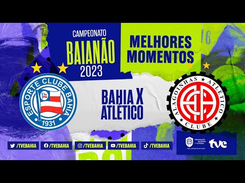 Gols e lances de Bahia x Atlético-BA