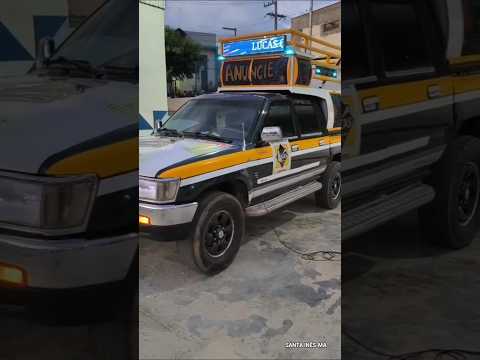 Toyota Hilux Mini Trio Lucas Comunicações Santa Inês-MA