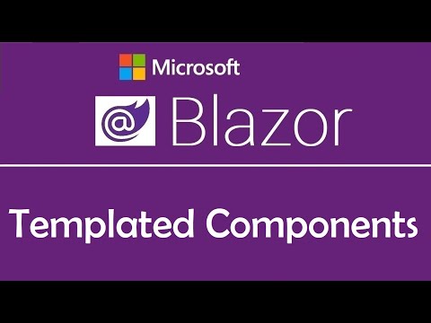 Blazor Tutorial Templated Components | Html Table EP21