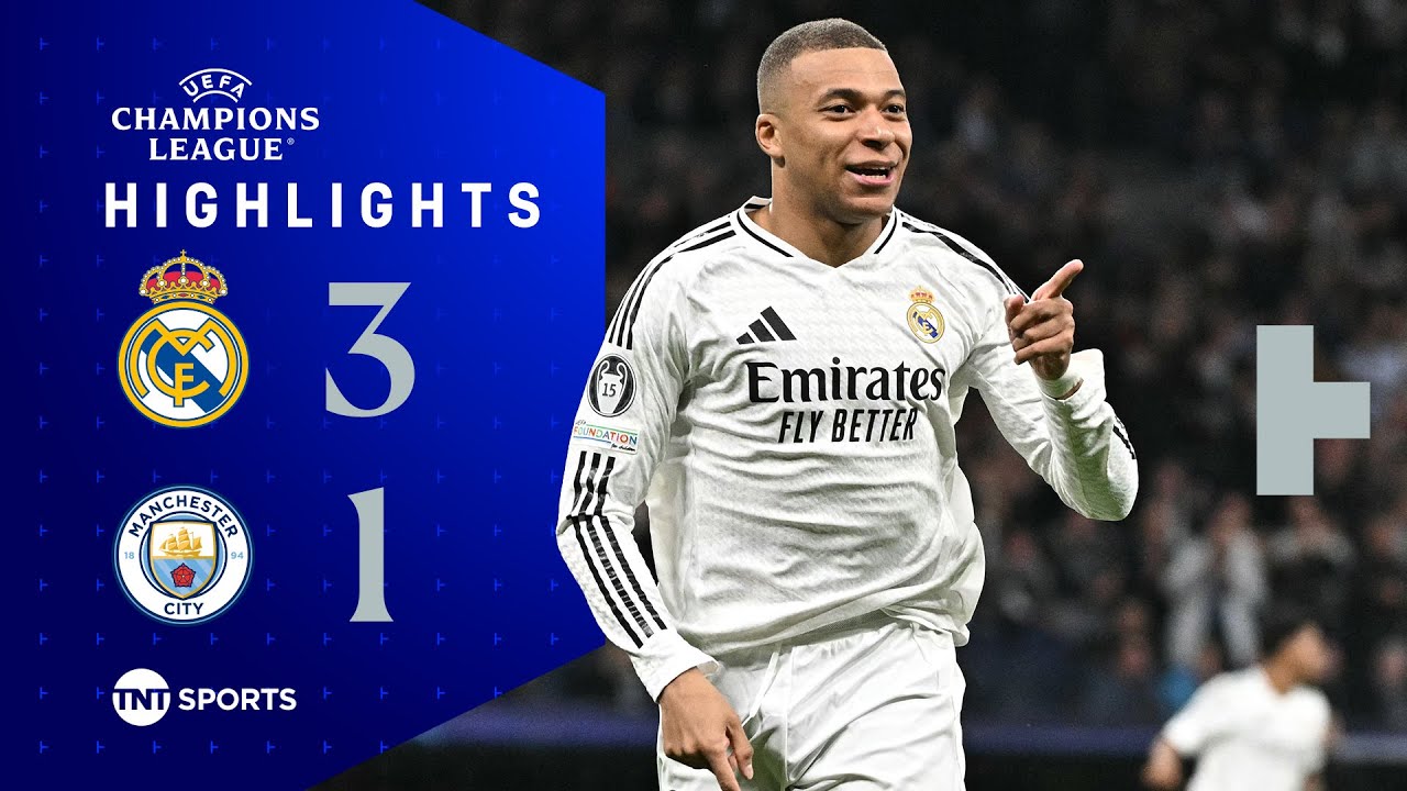 Mbappe Hat-Trick Knocks City Out 🤩 | Real Madrid 3-1 Man City | UEFA Champions League Highlights