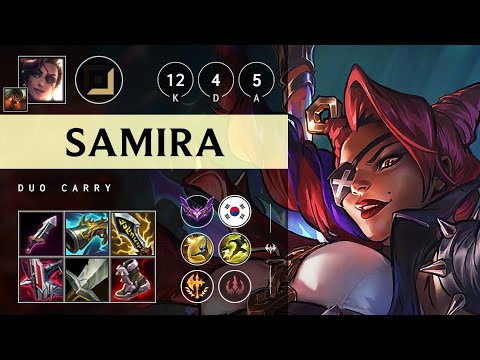Samira ADC vs Kai'Sa - KR Master Patch 25.10