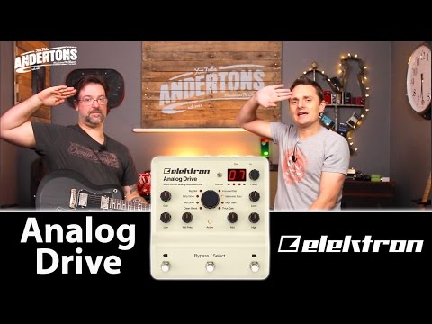Elektron Analog Drive - 8 Drive Pedals in One!