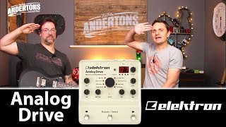 Video thumbnail for Elektron Analog Drive - 8 Drive Pedals in One! by Rob Chapman