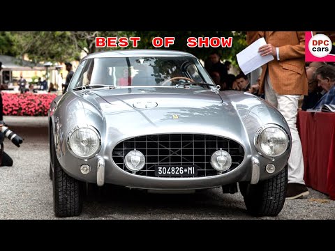 1956 Ferrari 250 GT TDF Coupe is Best of Show at the Concorso di Eleganza Villa d'Este 2021