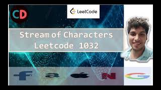 YouTube video 'Stream of Characters | Leetcode 1032 | Leetcode Hard | Live coding session 🔥🔥🔥🔥'