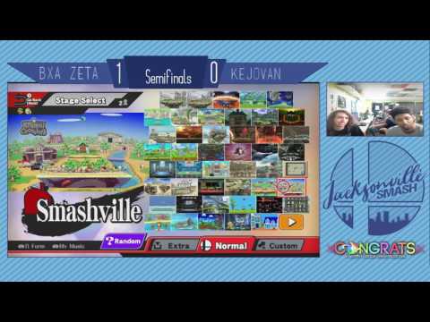 Jax Smash Weekly 5/4/17 - KeJovan(Bowser/Ness) Vs BxA Zeta(Zero Suit Samus) - Wii U Winners Finals