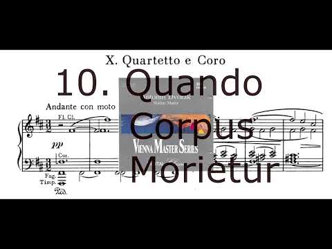 Antonín Dvořák - Stabat Mater - mvt10 - Quando Corpus Morietur