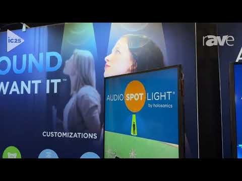InfoComm 2025:  Holosonics Features Audio Spotlight Directional Speakers