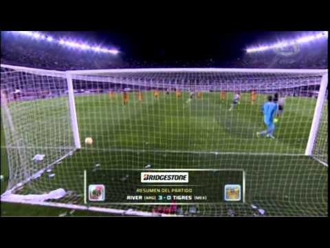 Copa Bridgestone Libertadores: River Plate (3) vs Tigres (0)