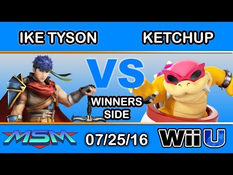 MSM 59 - Ike Tyson (Ike) Vs. MMG | Ketchup (Roy Koopa, Morton) Winners Side - Smash Wii U