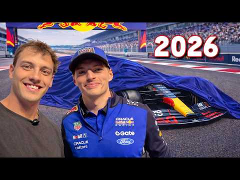 First Look at Redbull's NEW 2026 F1 Car Reveal (ft. Max Verstappen)