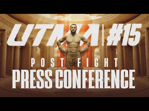 UTMA 15 | KAUNAS | PRESS CONFERENCE AFTER EVENT