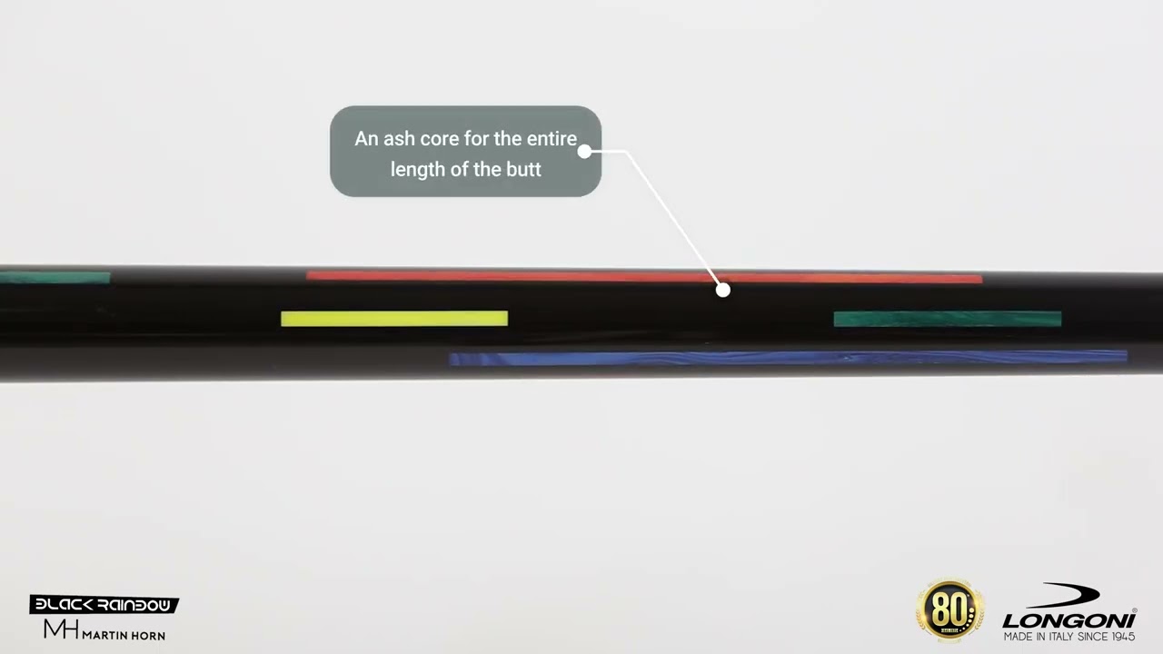 Longoni Black Rainbow cue