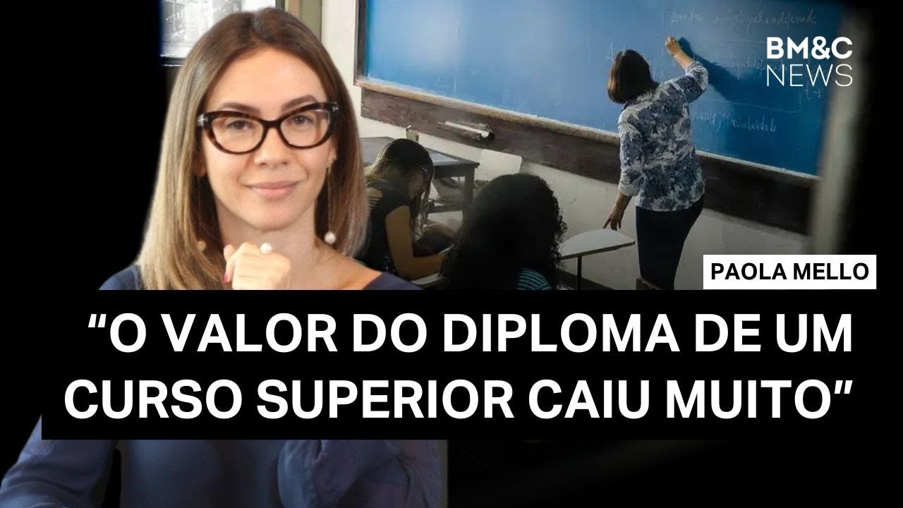 Crise do ensino superior e decadência do ensino presencial pós-pandemia | Paola Mello no BM&C News
