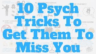How To Make Someone Miss You (Psychology)