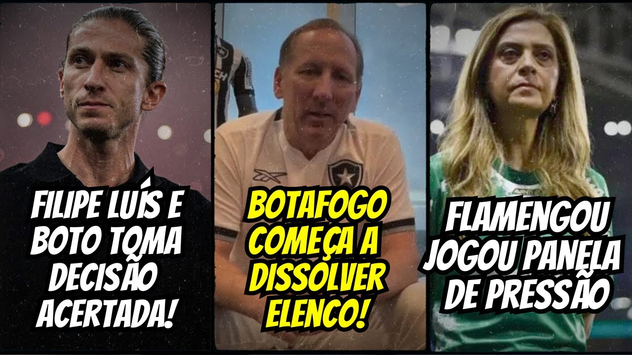 Botafogo DISSOLVE! Flamengo ESTRAGOU plano de Leila Pereira! Bastidores do Palmeiras PEGAM FOG0!
