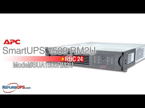 RBC24 Battery Replacement for APC SmartUPS 1500 RM2U