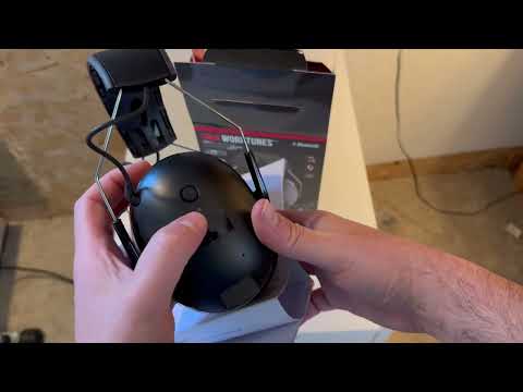3M Worktunes Bluetooth Earmuffs- How to Operate and Pair
