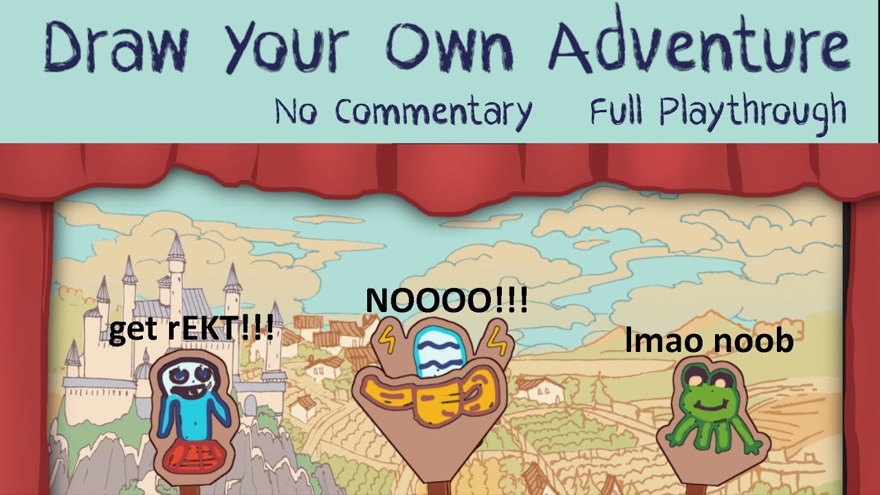 Draw Your Own Adventure by Dashing Ashes [No Commentary] [Full Playthrough]