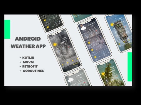 Wheather App | Android | Kotlin | MVVM | Retrofit