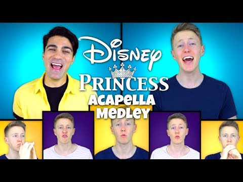 Disney Princess Medley Acapella- Ft. Jonatan Moser- Disney Medley