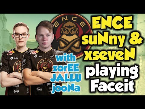 ENCE xseveN and suNny  playing Faceit with zorEE , JALLU , joona