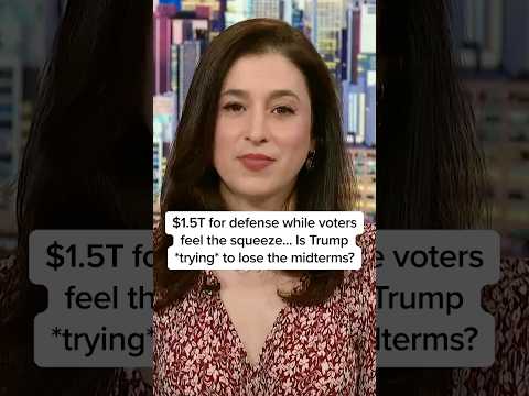 $1.5T for war as voters feel the squeeze… is Trump trying to lose the midterms?