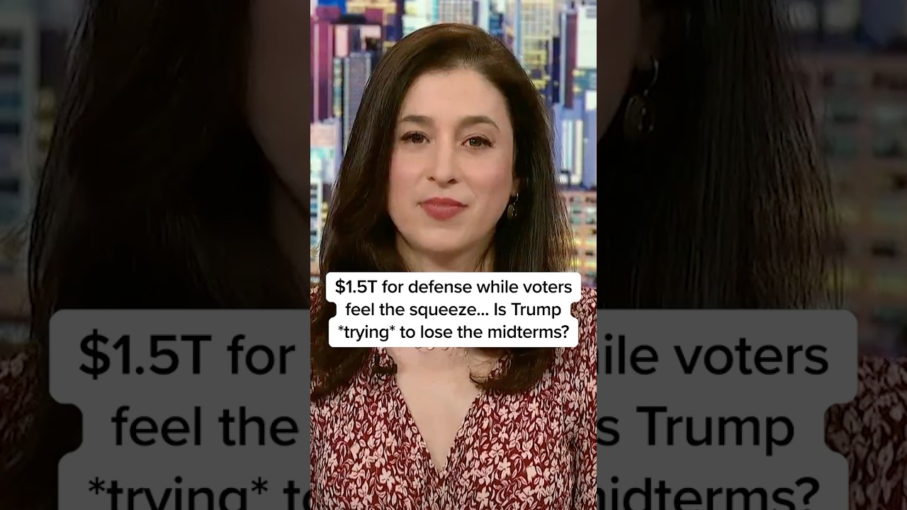 $1.5T for war as voters feel the squeeze… is Trump trying to lose the midterms?