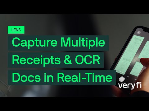Intelligently Capture Multiple Receipts & OCR Documents in Real-Time
