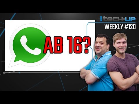 Whatsapp &amp; Facebook AB 16? | Neue Intel-CPU-LÜCKE | Guild Wars 2 nutzt Spyware - Tech-up Weekly #120