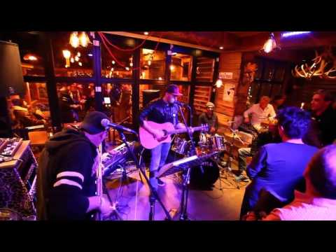 Manu Katché with Patrick Dupont and Dave Dario in Val d’Isère