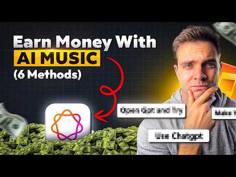 6 Ways to Make Money Online with THIS AI Music Generator (MusicGPT Tutorial)