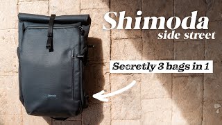 Shimoda Side Street Backpack: Minimalist Camera Bag with TWIST...