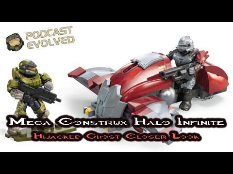 Mega Construx Halo Infinite | Hijacked Ghost Closer Look | New Set Pics