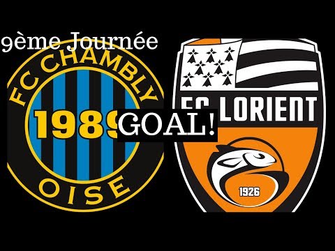 FC Chambly Oise - Lorient [0-1] (Goal 59') by Yoane Wissa