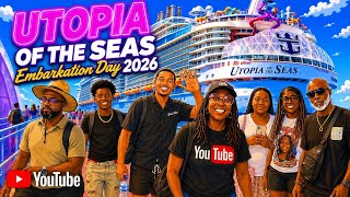 Utopia Of the Seas 2026 Embarkation Day (Royal Caribbean)