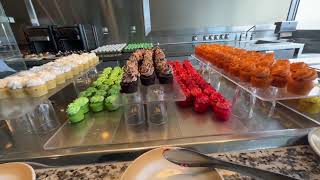 Free Buffet three times a day on the Cruise ship | 100 + Dishes | Quantum of the Seas | Brisbane
