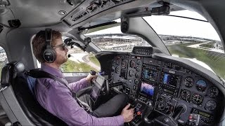 Flight VLOG - Military Airspace / Class B Airport Arrival