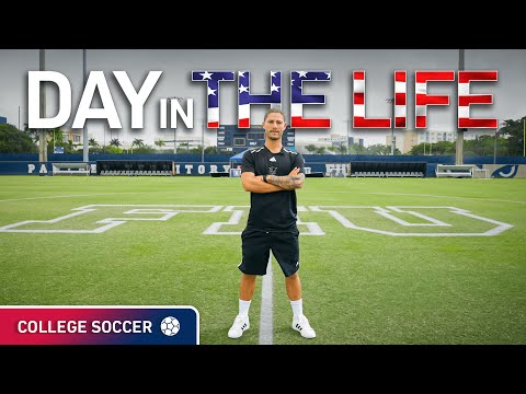 A Day in the Life of an International Division 1 College Soccer Player in the USA | FIU